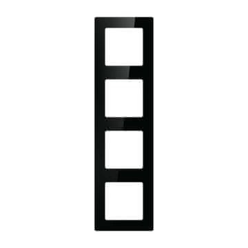 Avatto Četverostruka okvirna utičnica Avatto N-TS10-Frame-B4 (crna)