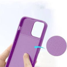 MG Privacy Lens silikonska maska za iPhone 13 Pro Max, ljubičasta