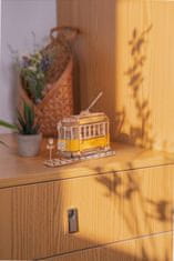 Robotime Model tramvaja, Drvena 3D slagalica, (TG505)