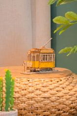 Robotime Model tramvaja, Drvena 3D slagalica, (TG505)