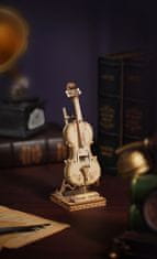 Robotime Model violončela, drvena 3D slagalica, (TG411)