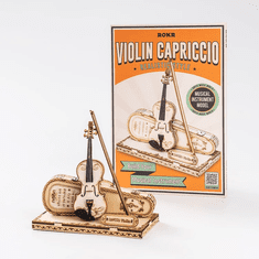 Robotime Model violine Capriccio, drvena 3D slagalica, (TG604K)