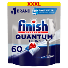 Finish Quantum All in 1 kapsule za pranje posuđa, 60 komada