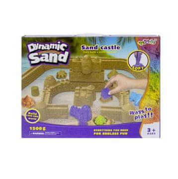 Aga4Kids Kinetički pijesak Dvorac + kalupi