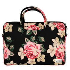 MG Wonder Briefcase torba za laptop 15-16'' black and roses