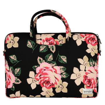 MG Wonder Briefcase torba za laptop 15-16'' black and roses