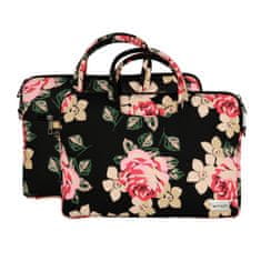 MG Wonder Briefcase torba za laptop 15-16'' black and roses