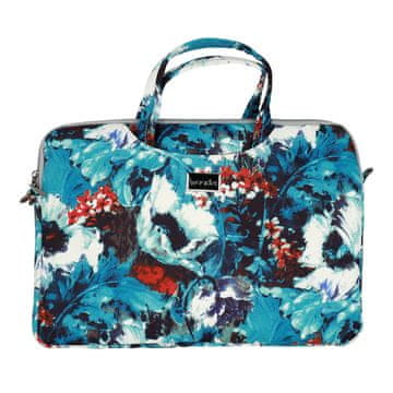 MG Wonder Briefcase torba za laptop 13-14'', white poppies