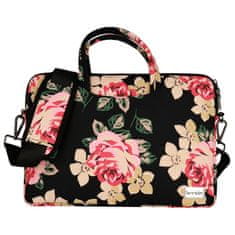 MG Wonder Briefcase torba za laptop 15-16'' black and roses