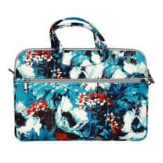 MG Wonder Briefcase torba za laptop 13-14'', white poppies