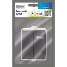 EMOS Zidni prekidač A1398.1 n.5 IP54