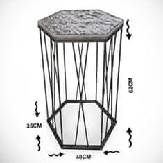 Woody Fashion Bočni stol, Cetrus Deniz - Oak