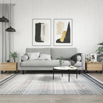 Vidaxl Klub stolići, set od 2, hrast Sonoma, 50x46x35 cm