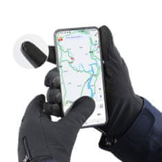 MG Anti-slip rukavice za upravljanje dodirnim uređajima XL, crno