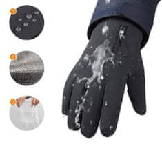 MG Anti-slip rukavice za upravljanje dodirnim uređajima S, crno