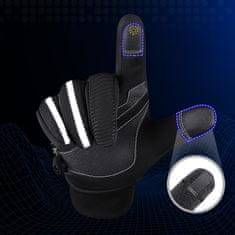 MG Non-slip rukavice za upravljanje dodirnim uređajima XL, crno