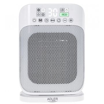Adler AD 7727 LCD keramička grijalica, s daljinskim upravljačem