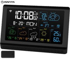 Manta MTO200B WINDY meteorološka stanica, pametna, stolna