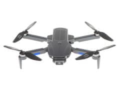 Ikonka Aga Dron RC F9 6K HD kamera GPS wifi domet 2000 m sivi