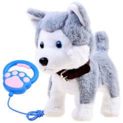 JOKOMISIADA Interaktivni pas Husky na povodcu ZA3888