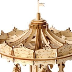 Robotime Vrtuljak, Drvena 3D slagalica, (TG404)