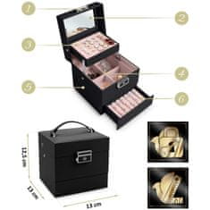 Massido Kutija za nakit MS-703 - crna