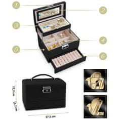 Massido Kutija za nakit MS-704 - crna