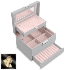 Massido Kutija za nakit MS-704 - siva