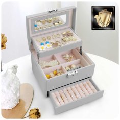 Massido Kutija za nakit MS-704 - siva