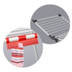 Massido Debora stojeći sklopivi sušilni stroj za rublje bijeli 19 m