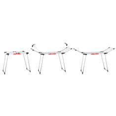 Massido Debora stojeći sklopivi sušilni stroj za rublje bijeli 19 m