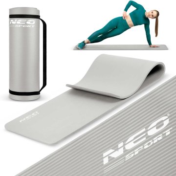 Neo-Sport Prostirka za vježbanje 183 x 60 cm - 192200 siva
