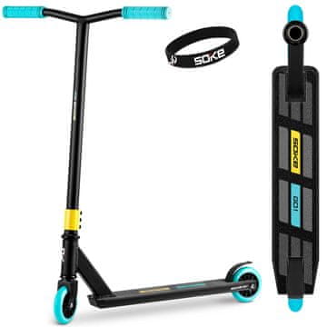 Soke GO! Stunt Scooter žuto-plavi