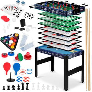 Neo-Sport 12-u-1 višenamjenski stol za igre 106x59x90 cm NS-801 crni