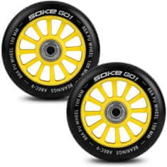 Soke Kotači za skuter 100 mm žuti 2 kom