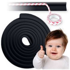 Ricokids 798711 Crna pjenasta sigurnosna traka 6 m