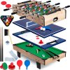Neo-Sport 4-u-1 višenamjenski stol za igre 80x43x30cm NS-800 drveni