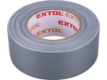Extol Premium Ljepljiva traka 8856312 tekstilna/univerzalna, 50 mm x 50 m, debljine 0,18 mm, siva