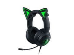 Razer Dodatak za slušalice Razer Kitty Ears V2 Quartz, crna (RC21-02230100-R3M1)