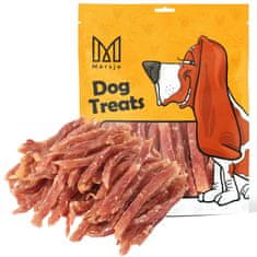 Mersjo Poslastice za pse - mekane trakice od patke 500g
