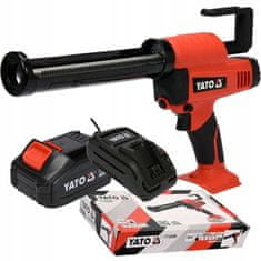 YATO Set bežičnih brtvenih pištolja za silikone 18V 4Ah