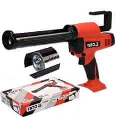 YATO Set bežičnih brtvenih pištolja za silikone 18V 4Ah