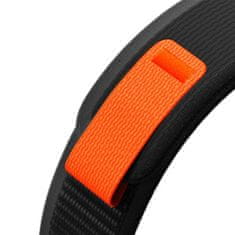 Tech-protect Nylon remen za Garmin Fenix 5x / 5x Plus / 6x / 6x Pro / 7x / 8 51mm, black/orange