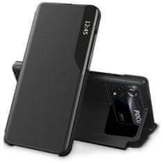 Tech-protect Smart View preklopna maska za Xiaomi Poco M4 Pro 4G, crno