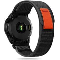 Tech-protect Scount remen za Garmin Fenix 5 / 6 / 6 Pro / 7 / 8 47mm / E, black/orange