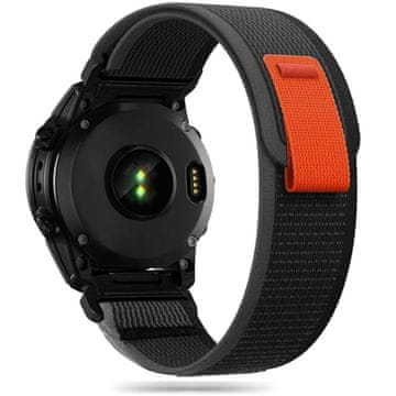 Tech-protect Scount remen za Garmin Fenix 5 / 6 / 6 Pro / 7 / 8 47mm / E, black/orange