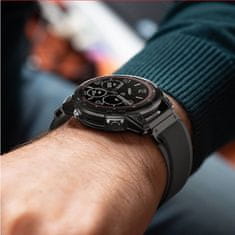 Tech-protect Nylon remen za Garmin Fenix 5x / 5x Plus / 6x / 6x Pro / 7x / 8 51mm, black/orange