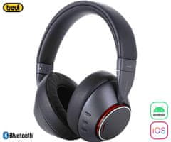 Trevi DJ 12E90 bežične naglavne slušalice, Bluetooth 5.3, ANC, mikrofon, baterija, USB-C, + torbica