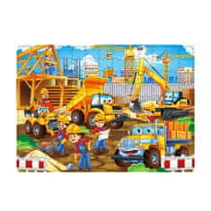 Aga4Kids Dječje puzzle Gradilište 130 dijelova