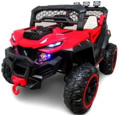 R-Sport Buggy X9 Battery car, crvena, sjedalo od eko kože